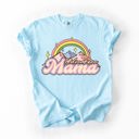 XL Chambray Baby Blue Adventure Mama Camping Outdoor Nature Travel Explorer Edition Comfort Colors Tee