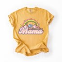 Large Mustard Adventure Mama Camping Outdoor Nature Travel Explorer Edition Comfort Colors Tee