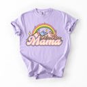 Medium Orchid Light Purple Adventure Mama Camping Outdoor Nature Travel Explorer Edition Comfort Colors Tee
