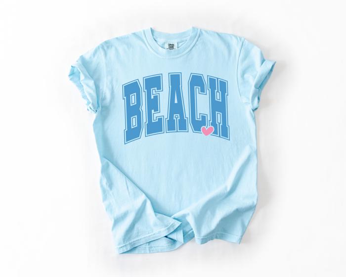 Beach Summer Travel Vacation Sun Holiday Wanderlust Seaside Escape Comfort Colors Tee