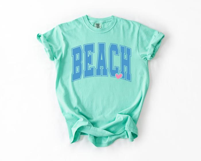 Beach Summer Travel Vacation Sun Holiday Wanderlust Seaside Escape Comfort Colors Tee