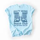  Salty Moms Beach Day Adventure Sunshine Travel Vacation Seaside Memories Comfort Colors Tee