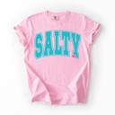 XL Blossom Light Pink Salty Beach Summer Travel Vacation Holiday Sun Seeker Wanderer Comfort Colors Tee