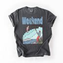  Weekend Hooker Adventure Boat Lake Life Camping Outdoor Nature Travel Comfort Colors Tee
