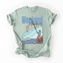XXXL Sage Weekend Hooker Adventure Boat Lake Life Camping Outdoor Nature Travel Comfort Colors Tee