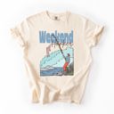 Small Ivory Cream Weekend Hooker Adventure Boat Lake Life Camping Outdoor Nature Travel Comfort Colors Tee