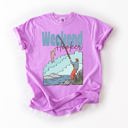 XXXL Violet Purple Weekend Hooker Adventure Boat Lake Life Camping Outdoor Nature Travel Comfort Colors Tee