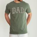 XXL Moss Dark Green Dad's Camo Classic Old School Camouflage Outdoorsman Tribute For Fathers Husbands Brothers And Dads Comfort Colors Tee