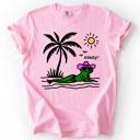 XXXL Blossom Light Pink Hot Girl Summer, Funny Frog, Howdy, Beach, Summer, Sunshine Vibes Comfort Colors Tee