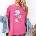 Small Crunchberry Pink Teach Them Love Them Teacher Boho Back To School First Day Of School Cute Appreciation Coquette Comfort Colors Tee
