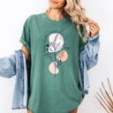 Medium Light Green Teach Them Love Them Teacher Boho Back To School First Day Of School Cute Appreciation Coquette Comfort Colors Tee