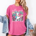  Silly Goose Teacher Club Coquette Back To School First Day Of School Comfort Colors Tee