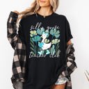 XL Black Silly Goose Teacher Club Coquette Back To School First Day Of School Comfort Colors Tee