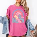 XXXL Crunchberry Pink Classroom Vibes Only Boho Floral Back To School First Day Of School Teacher Appreciation Coquette Comfort Colors Tee