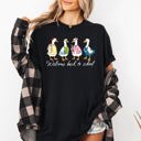 XXL Black Silly Goose Teacher Club Back to School First Day of School Teacher Appreciation Comfort Colors Tee