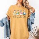XXL Mustard Silly Goose Teacher Club Back to School First Day of School Teacher Appreciation Comfort Colors Tee