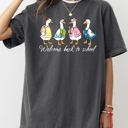 Small Pepper Dark Gray Silly Goose Teacher Club Back to School First Day of School Teacher Appreciation Comfort Colors Tee