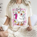 XXXL Ivory Cream Teacher Goose Floral Coffee First Day Of School Teacher Appreciation Comfort Colors Tee