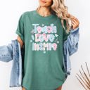  Teach Love Inspire Classroom Vibes for the First Day of School Comfort Colors Tee