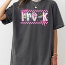  Pre-K Teacher Retro Checkered First Day Back To School Celebration Edition Comfort Colors Tee