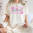 Medium Ivory Cream Pre-K Teacher Retro Checkered First Day Back To School Celebration Edition Comfort Colors Tee