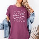 XXL Berry Red Helping Little Minds Grow Comfort Colors Tee