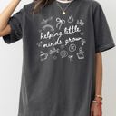 XXXL Pepper Dark Gray Helping Little Minds Grow Comfort Colors Tee