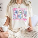  Fourth Grade Teacher Retro Checkered Back To School First Day Comfort Colors Tee