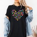 XXXL Black It Takes A Big Heart Teacher Back To School First Day Of School Comfort Colors Tee