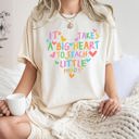 XXXL Ivory Cream It Takes A Big Heart Teacher Back To School First Day Of School Comfort Colors Tee