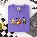  Adorable Halloween Cats Cozy Autumn Cat Themed Whimsical Feline Nighttime Festival Favorite Comfort Colors Tee