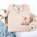 XXXL Sand Boo Haw Cowboy Western Halloween Spirit Cozy Fall Favorite For Autumn Nights And Spooky Season Wear Pocket Sweatshirt