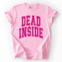 XXL Blossom Light Pink Dead Inside Mood Halloween Vibes Spooky Season Edition Premium Comfort Colors Tee