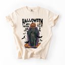 XL Ivory Cream Halloween Will Never Die Spooky Jack-O-Lantern Pumpkin Limited Edition Design Comfort Colors Tee