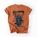 Small Yam Halloween Will Never Die Spooky Jack-O-Lantern Pumpkin Limited Edition Design Comfort Colors Tee