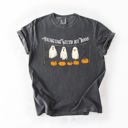 XXL Pepper Dark Gray Hanging With My Boos Ghosts Halloween Spirits And Grinning Pumpkins For A Spooky Fun Night Comfort Colors Tee