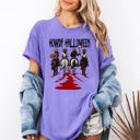 Small Violet Purple Howdy Halloween, Cowgirls, Western, Spooky Limited Edition Collection Comfort Colors Tee
