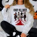  Howdy Halloween Cowgirls Western Spooky Vintage Inspired Parade Edition Sweatshirt