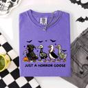 XL Violet Purple Just A Horror Goose Halloween Spooky Cute Edition Exclusive Limited Comfort Colors Tee