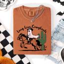 Medium Yam Long Live Cowghouls, Cowgirls Western Halloween Cute Celebration Comfort Colors Tee