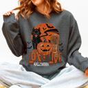  Long Live Halloween Retro Classic Vintage Graphic Cozy Fleece Limited Edition Sweatshirt