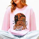 XXXL Light Pink Long Live Halloween Retro Classic Vintage Graphic Cozy Fleece Limited Edition Sweatshirt
