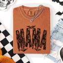  Mama Faux Lace Halloween Coquette Cute Fashion Statement Special Edition Comfort Colors Tee