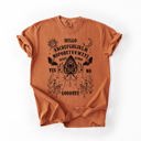 Ouija Board Spooky Tarot Halloween Witch Moonlight Seance Mystic Symbols Night Sky Hauntings Comfort Colors Tee