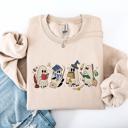  Reading Ghosts, Witches, Wizards, Halloween Graphic Sweatshirt