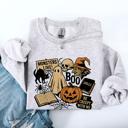  Retro Halloween Monsters Witch Creepy Vintage Nightfall Edition Classic Spooky Motifs And Nostalgic Sweatshirt