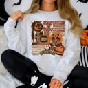  Retro Trick Or Treat Creep Halloween Spooky Vintage Nostalgia Throwback Sweatshirt