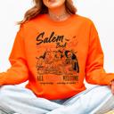 XXXL Orange Salem Book Club All Witches Welcome Bookish Booktok Classic Vintage Halloween Reading Books Sweatshirt