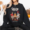 XXL Black Salem Book Club Halloween Reading Library BookTok Inspired Vintage Cozy Sweatshirt