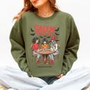 XL Military Green Salem Book Club Halloween Reading Library BookTok Inspired Vintage Cozy Sweatshirt